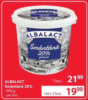 ALBALACT Smântână 20%