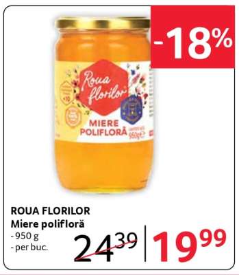 ROUA FLORILOR Miere polifloră