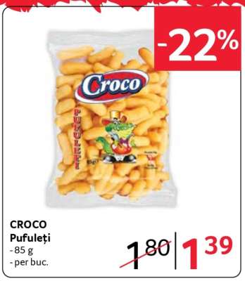 CROCO Pufuleți