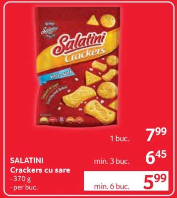 SALATINI Crackers cu sare