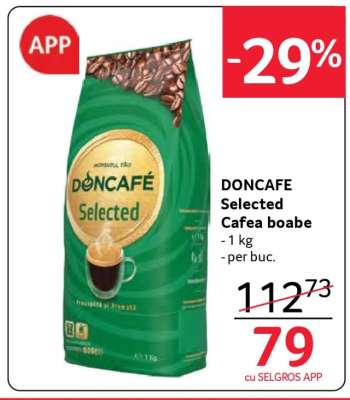 DONCAFE Selected Cafea boabe