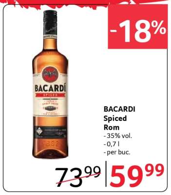 BACARDI Spiced Rom