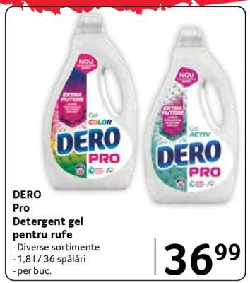 DERO Pro Detergent gel pentru rufe