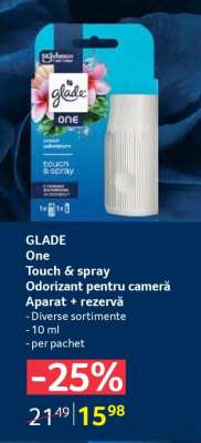 GLADE One Touch & spray