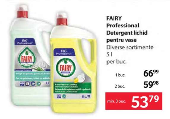 FAIRY Professional Detergent lichid pentru vase