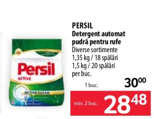 PERSIL DETERGENT AUTOMAT PUDRĂ PENTRU RUFE