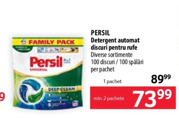 Persil Detergent automat discuri pentru rufe