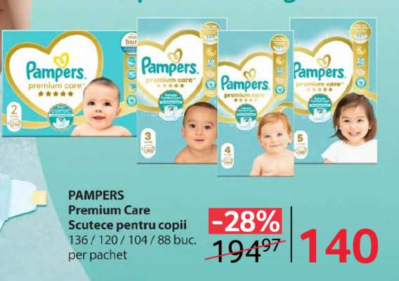 PAMPERS PREMIUM CARE