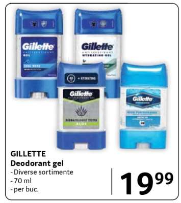 GILLETTE Deodorant gel