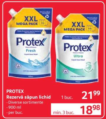 PROTEX Rezervă săpun lichid