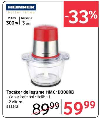 Tocător de legume HMC-D300RD