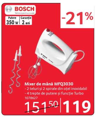Mixer de mână MFQ3030
