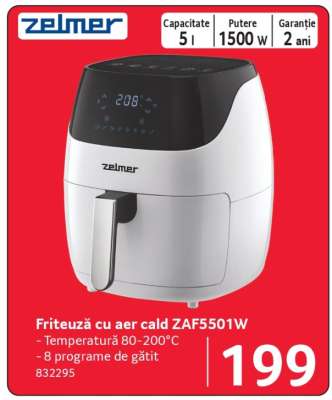 Friteuză cu aer cald ZAF5501W
