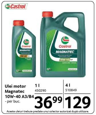Ulei motor Magnatec 10W-40 A3/B4