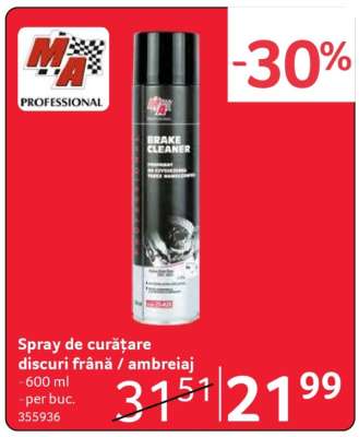 Spray de curățare discuri frână / ambreiaj