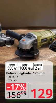 Polizor unghiular 125 mm