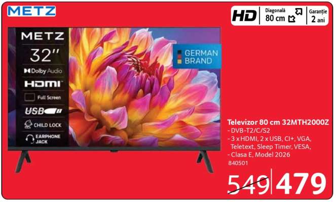 Televizor 80 cm 32MTH2000Z