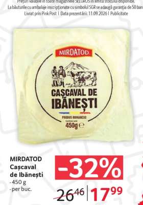 MIRDATOD Cașcaval de Ibănești