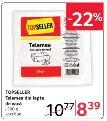 TOPSELLER Telemea din lapte de vacă