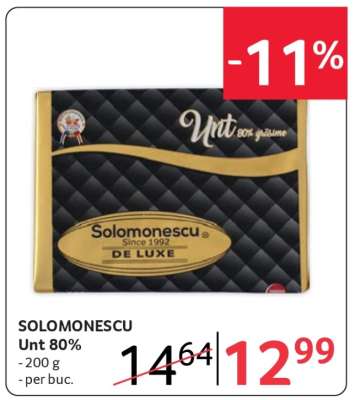 SOLOMONESCU Unt 80%