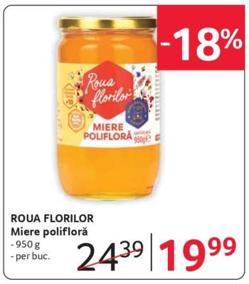 ROUA FLORILOR Miere polifloră