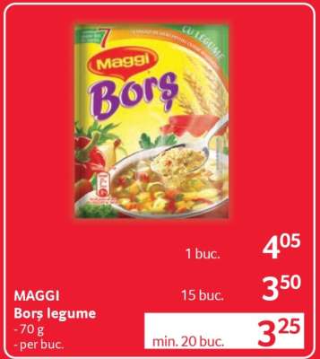 MAGGI Borș legume