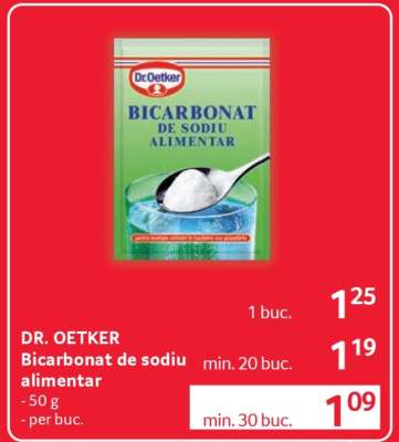 DR. OETKER Bicarbonat de sodiu alimentar