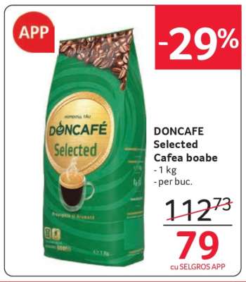 DONCAFE Selected Cafea boabe
