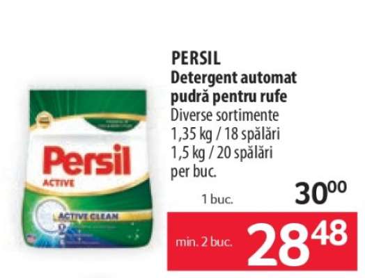 PERSIL DETERGENT AUTOMAT PUDRĂ PENTRU RUFE
