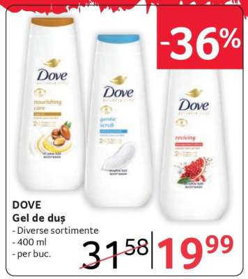 DOVE Gel de duș