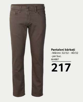 Pantaloni bărbați