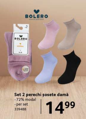 Set 2 perechi șosete damă