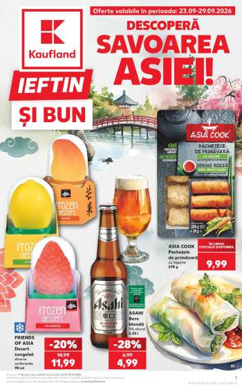 Cataloage Kaufland - 23.09.2026 - 29.09.2026.