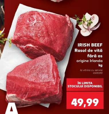 IRISH BEEF Rasol de vită fără os