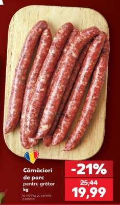 Cârnațiori de porc pentru grătar