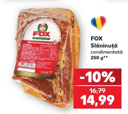FOX Slăninuță condimentată