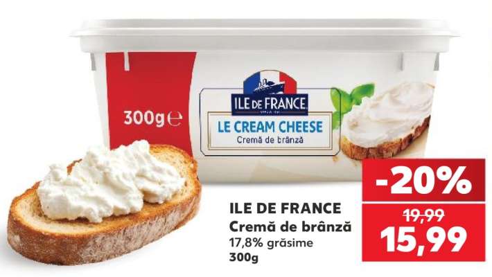 ILE DE FRANCE CREMĂ DE BRÂNZĂ