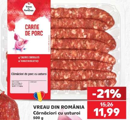 Cârnați cu usturoi