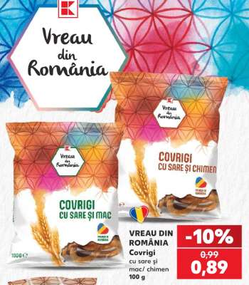 VREAU DIN ROMÂNIA Covrigi