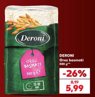 DERONI Orez basmati 500 g