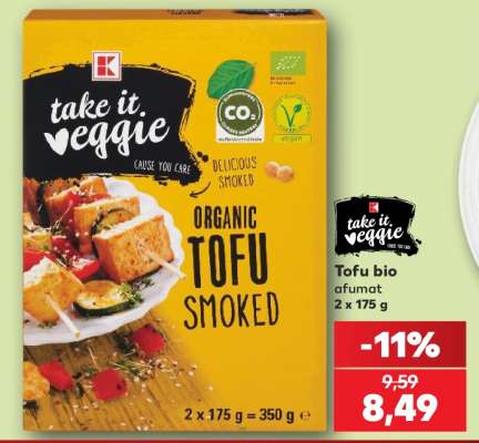 Tofu bio afumat
