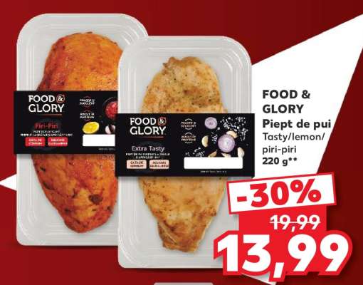 FOOD & GLORY Piept de pui