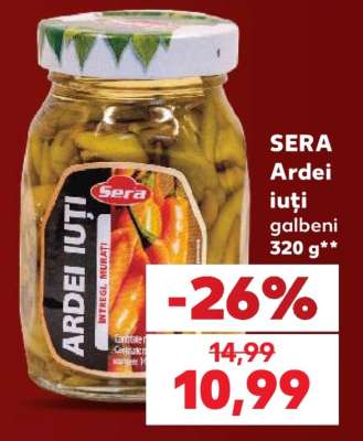 SERA Ardei iuți galbeni 320 g