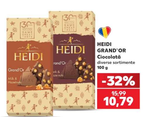HEIDI GRAND`OR Ciocolată