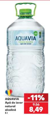 AQUAVIA Apă de izvor natural alcalină