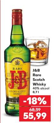 J&B Rare Scotch Whisky