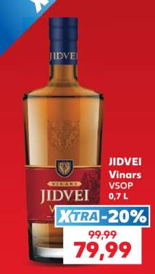 JIDVEI Vinars VSOP 0,7 L