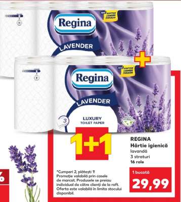 REGINA Hârtie igienică lavandă