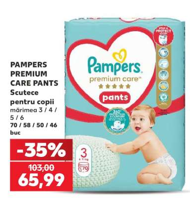 PAMPERS PREMIUM CARE PANTS