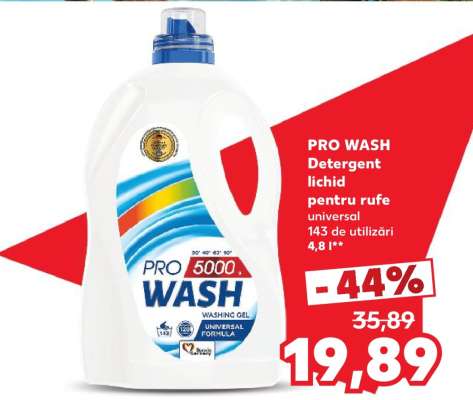 PRO WASH Detergent lichid pentru rufe
